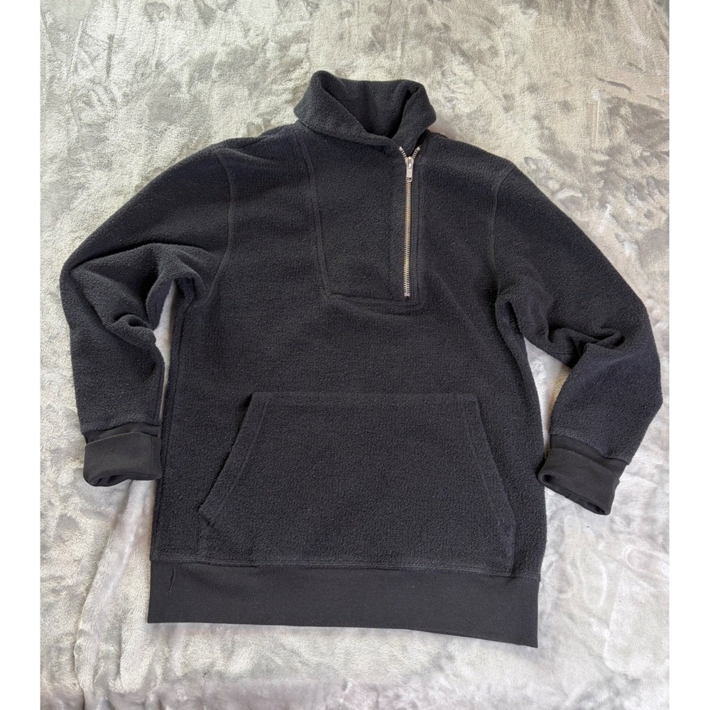 Oak Hoodie Mens XL Black Long Sleeve Cotton Polyester Fleece